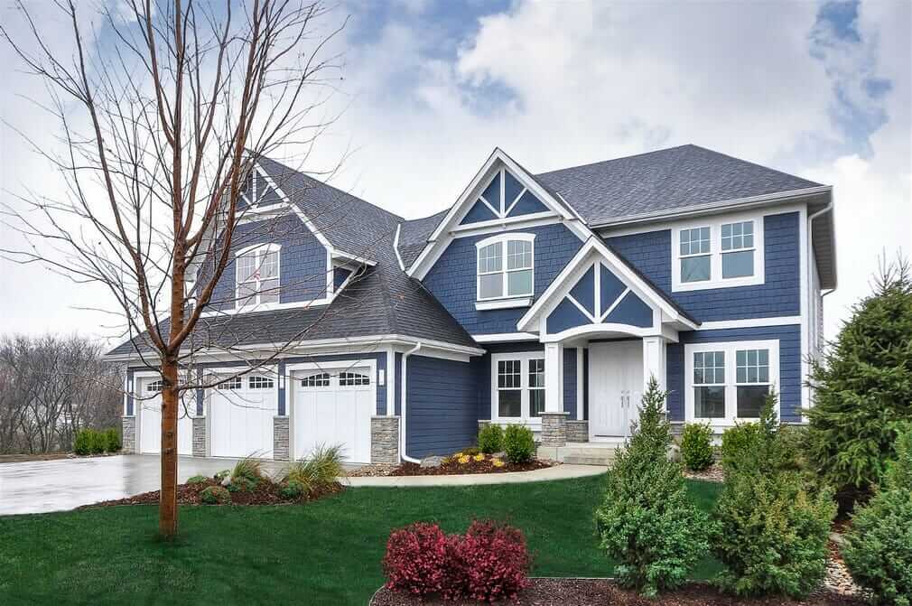 Traditional House Exterior Design Curb Appeal