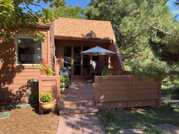 Residential home siding improvement project in Boulder