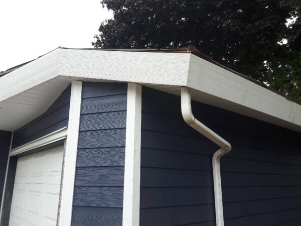 Residential home James Hardie siding improvement project