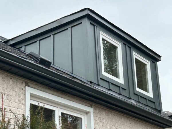 Barrie residential home siding improvement project