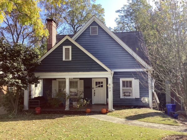 Partial home replacement of wood siding with James Hardie 8.25