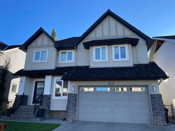 James Hardie siding project before and after