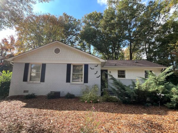 Full house shingles and lap James Hardie siding
