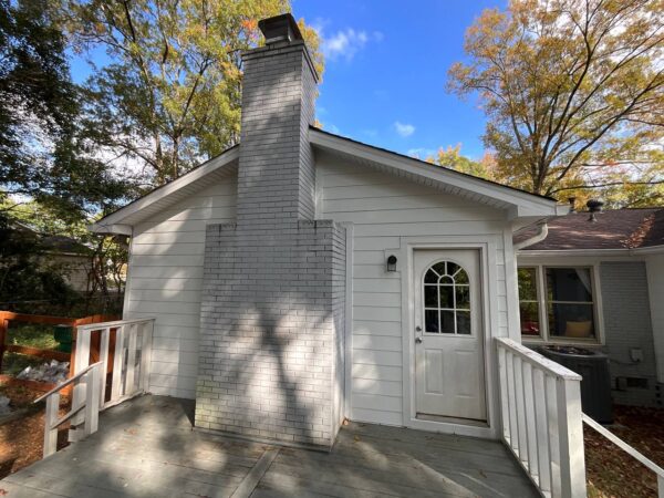 Full house shingles and lap James Hardie siding