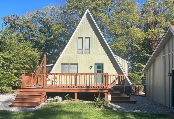 Cedar to Vinyl Board and Batten Siding Renovation