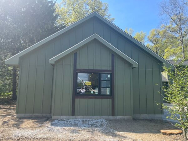 Full House replacement all in Mountain Sage Hardie B&B with 16