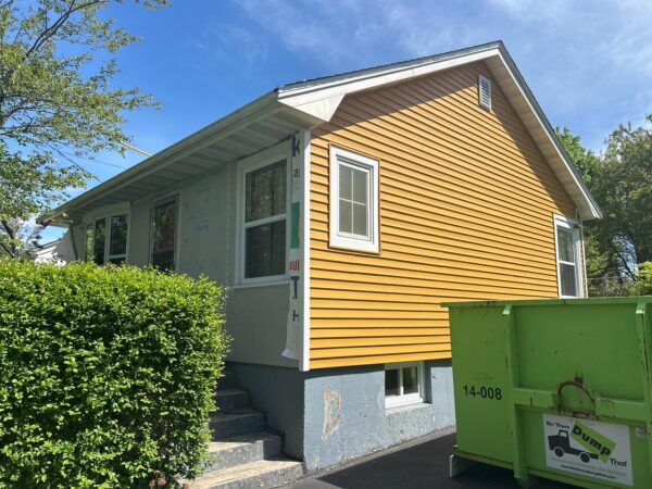 Residential home siding improvement project in Halifax