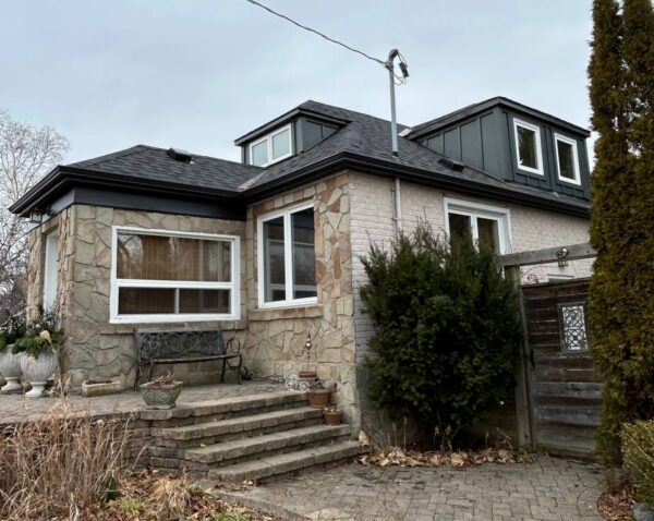 Full siding James Hradie Iron Grey replacement project results