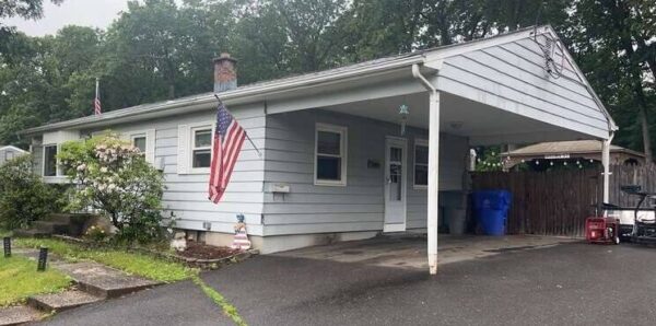 Vinyl Exterior siding project before and after