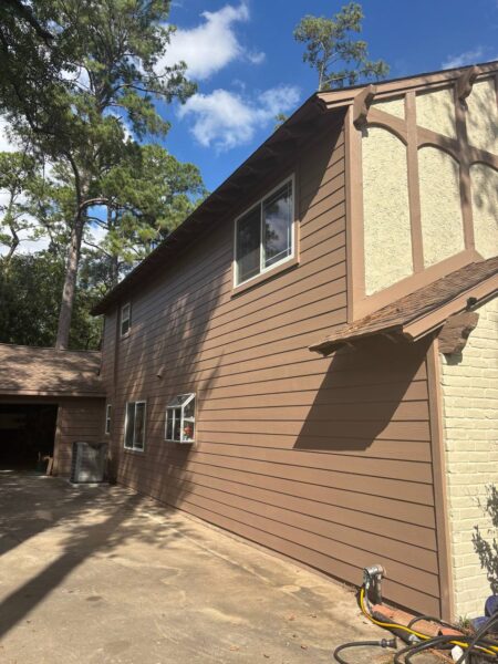 Full house wood siding replacement with James Hardie