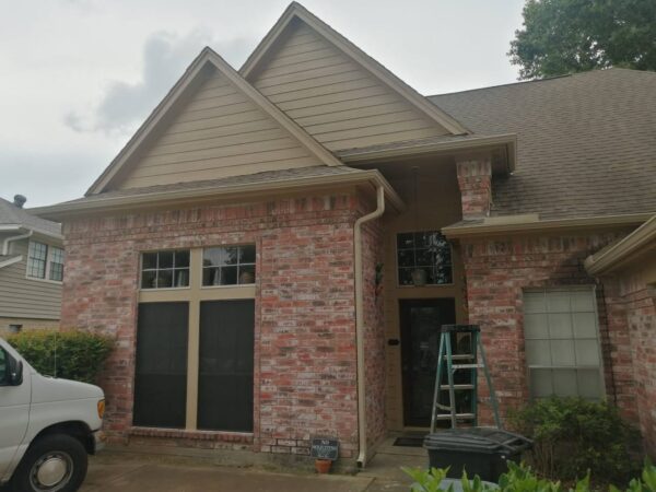 Full house siding, soffit, and fascia with James Hardie materials
