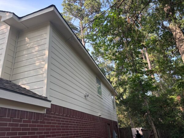 Full house James Hardie siding repairs