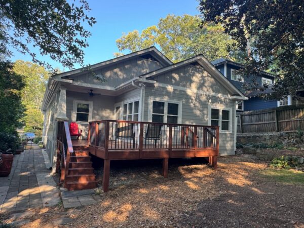 Finished James Hardie siding installation on residential home