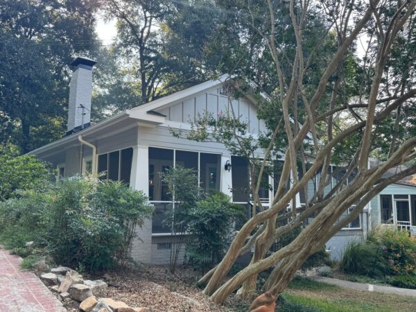 Finished James Hardie siding installation on residential home