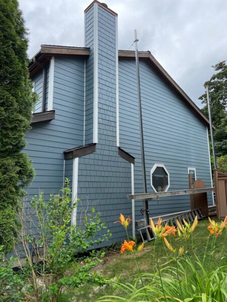 installation on residential home in langley