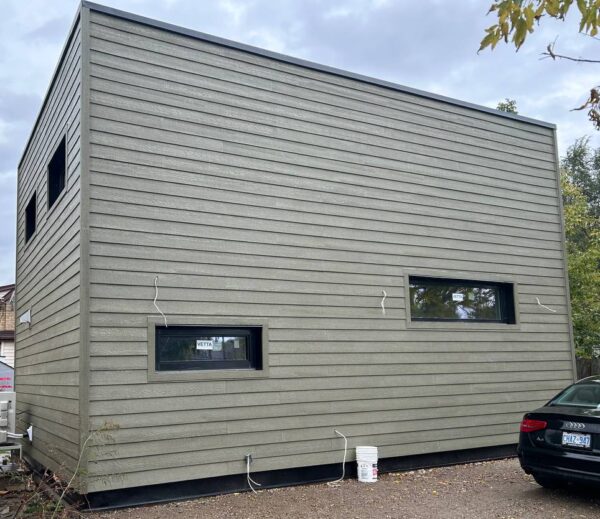 Home exterior renovation with new siding in London