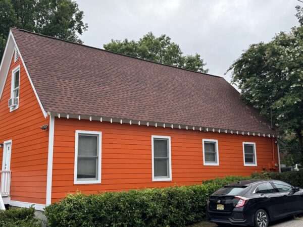 Before and after exterior transformation