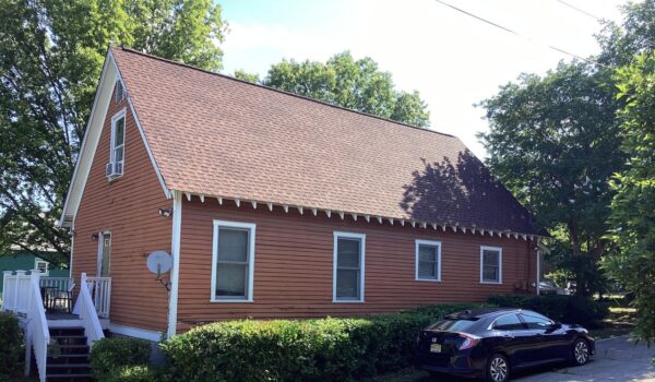 Before and after exterior transformation