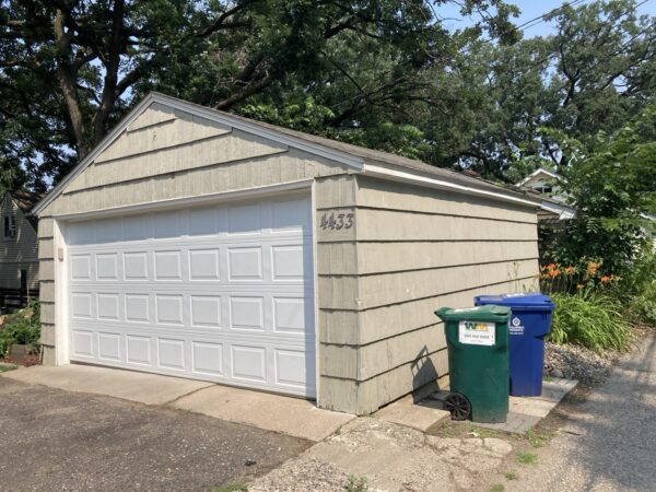 Removed wood siding, installed new Mastic Ovation D4