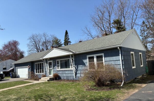 Removed wood siding and installed new 7