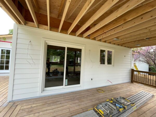 James Hardie Planks and Panels Siding Renovation