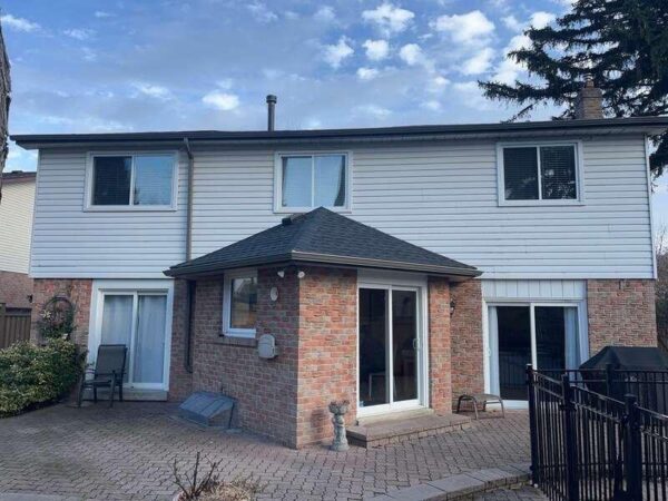 Before and after exterior transformation with James Hardie Planks