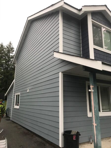 JH Shingles Straight Edge Siding Installation