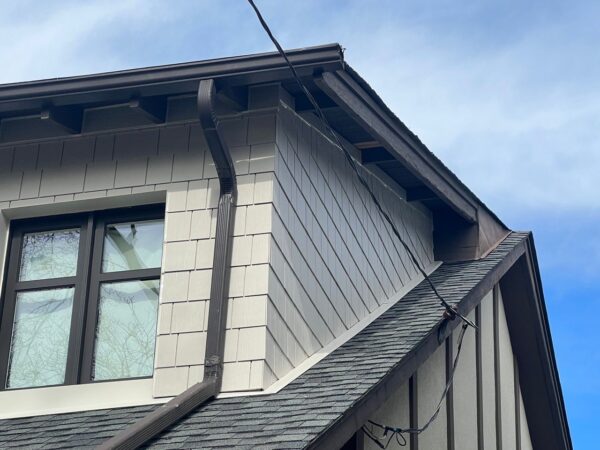 Installation of JH straight edge shingles