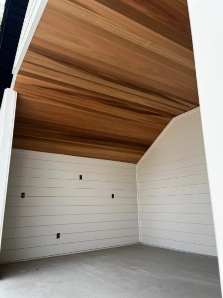 James Hardie Cedarmill planks siding project