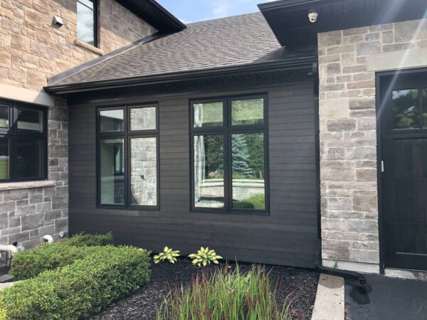 Brushed-face 1”x6” - Coastal Charcoal 058 Siding