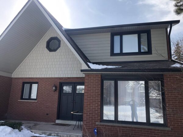 James Hardie Planks and Shingles Renovation full house.
