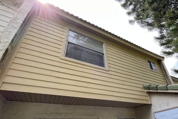 Full townhouse siding, soffits and fascia replacement