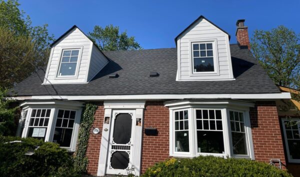 Complete renovation of the garage and the house, including new additions. From vinyl and aluminum to JH Planks and Panels 1” of insulation