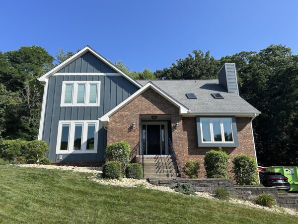 James Hardie Board & batten siding installation