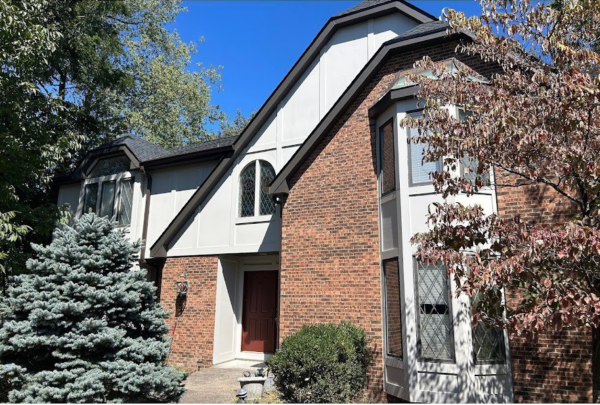 Stucco Tudor to James Hardie Tudor