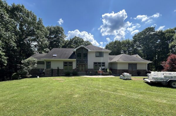 Wood to James Hardie and Stone Veneer