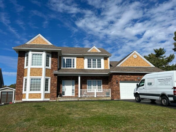 Completed residential siding replacement in Regina
