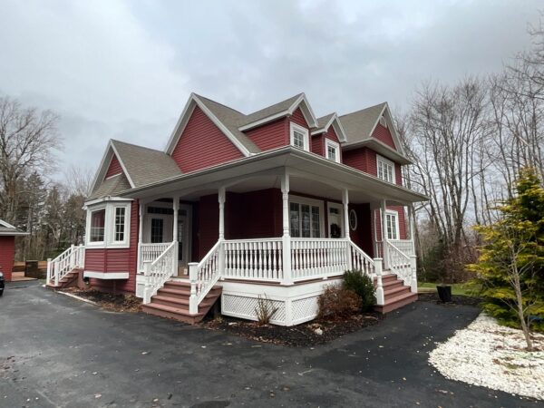 Completed Vinyl siding project
