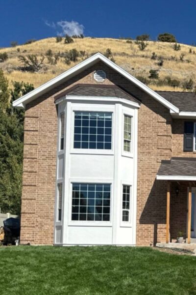 Completed James Hardie siding project