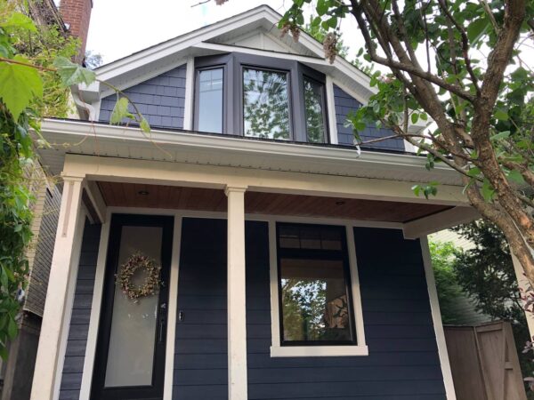 James Hardie Planks 7” and Straight Edge Shingles (Deep Ocean)