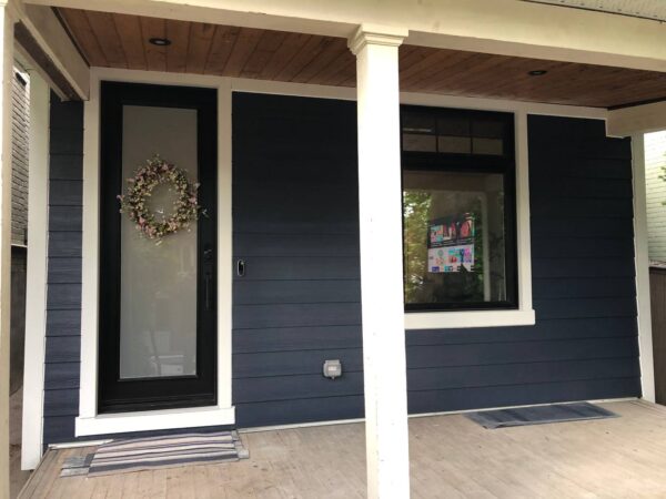 James Hardie Planks 7” and Straight Edge Shingles (Deep Ocean)