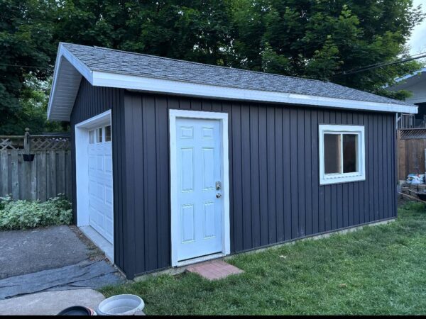 House renovation featuring new vinyl siding materials