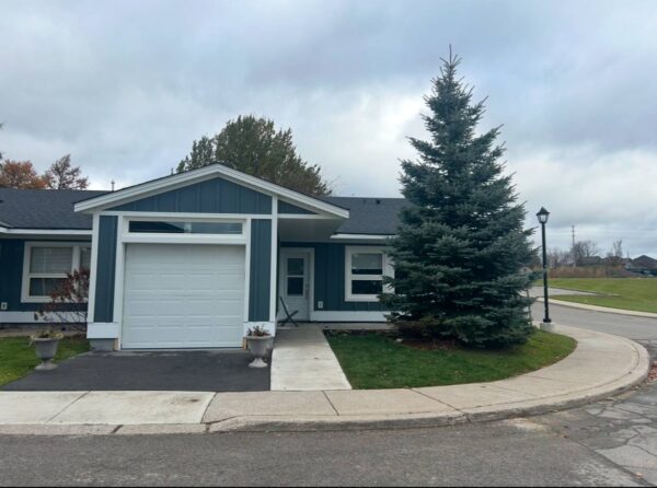 Finished siding installation on residential home