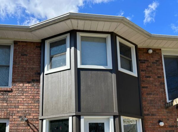 Completed Engineered Wood siding project