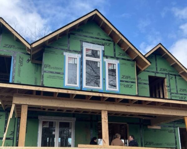 Before and after exterior transformation