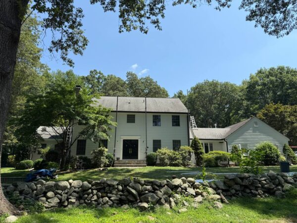 Before and after James Hardie exterior transformation