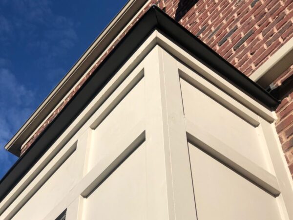 Completed James Hardie siding project