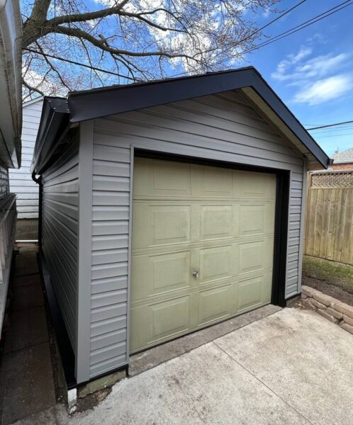 House renovation featuring new vinyl siding materials